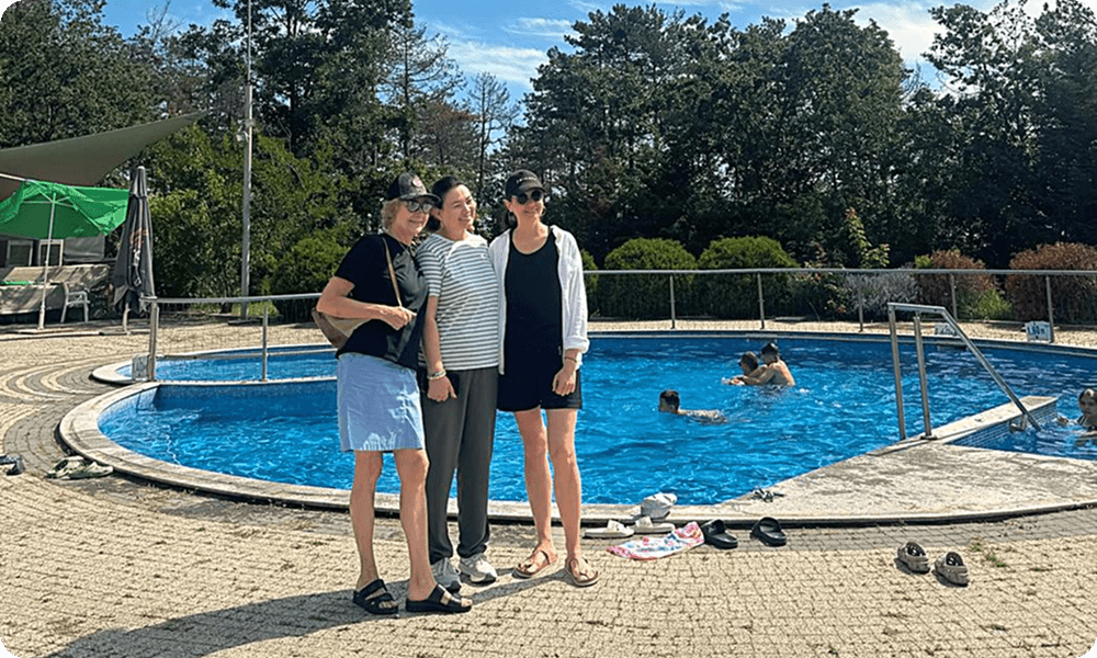 Swimming pool at VIEC campus